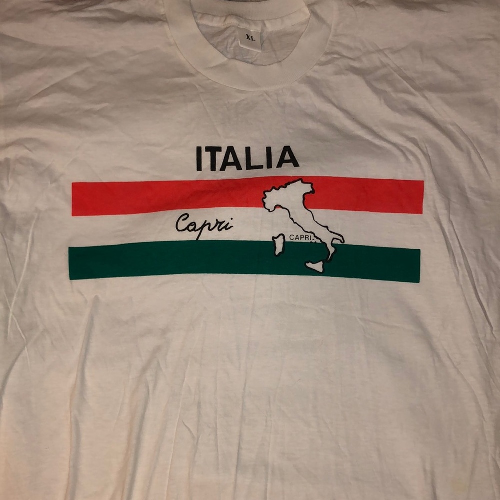 Vintage Single Stitch Italia Tee